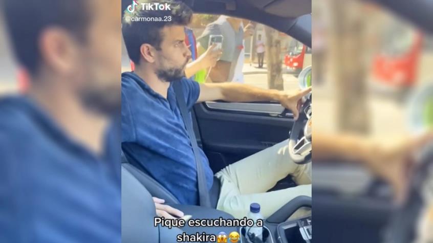 Viral το βίντεο που δείχνει τον Πικέ προβληματισμένο να ακούει Σακίρα ενώ οδηγεί