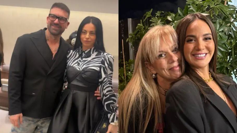 Δημήτρης Αλεξάνδρου: Η Δήμητρα Αλεξανδράκη και η Ρία Ελληνίδου δίπλα του στο νέο του βήμα