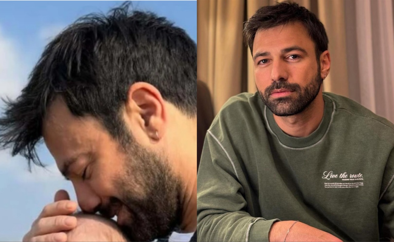 Αντρέας Γεωργίου: Το στιγμιότυπο αγκαλιά με την 4 μηνών κόρη του