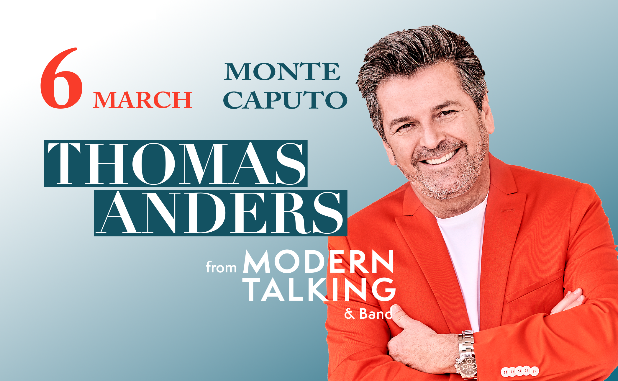 Ο θρύλος των MODERN TALKING στη ΛΕΜΕΣΟ: Ο THOMAS ANDERS σε μια συναυλία γεμάτο αναμνήσεις!