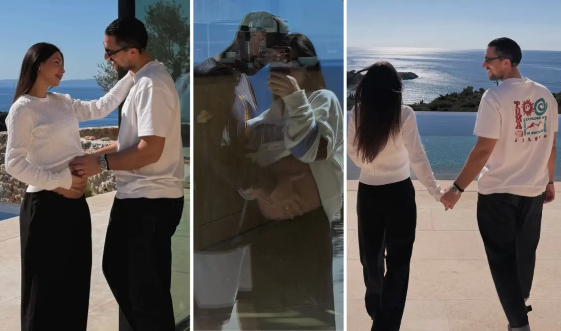 Σάκης Κατσούλης και Μαριαλένα Ρουμελιώτη: Το τελευταίο ρομαντικό τριήμερο πριν γίνουν γονείς (Εικόνες)