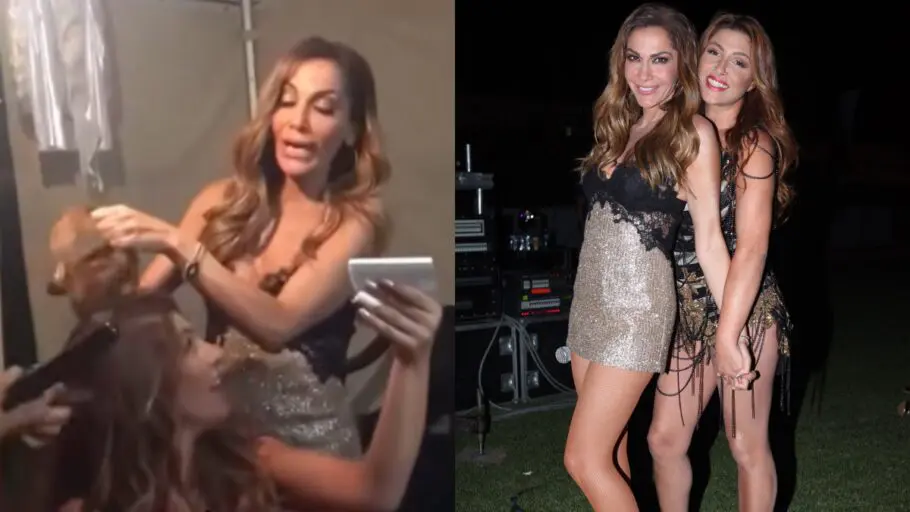 Βανδή – Παπαρίζου: Ρετρό επεισόδιο στα παρασκήνια συναυλίας τους – Επικό βίντεο