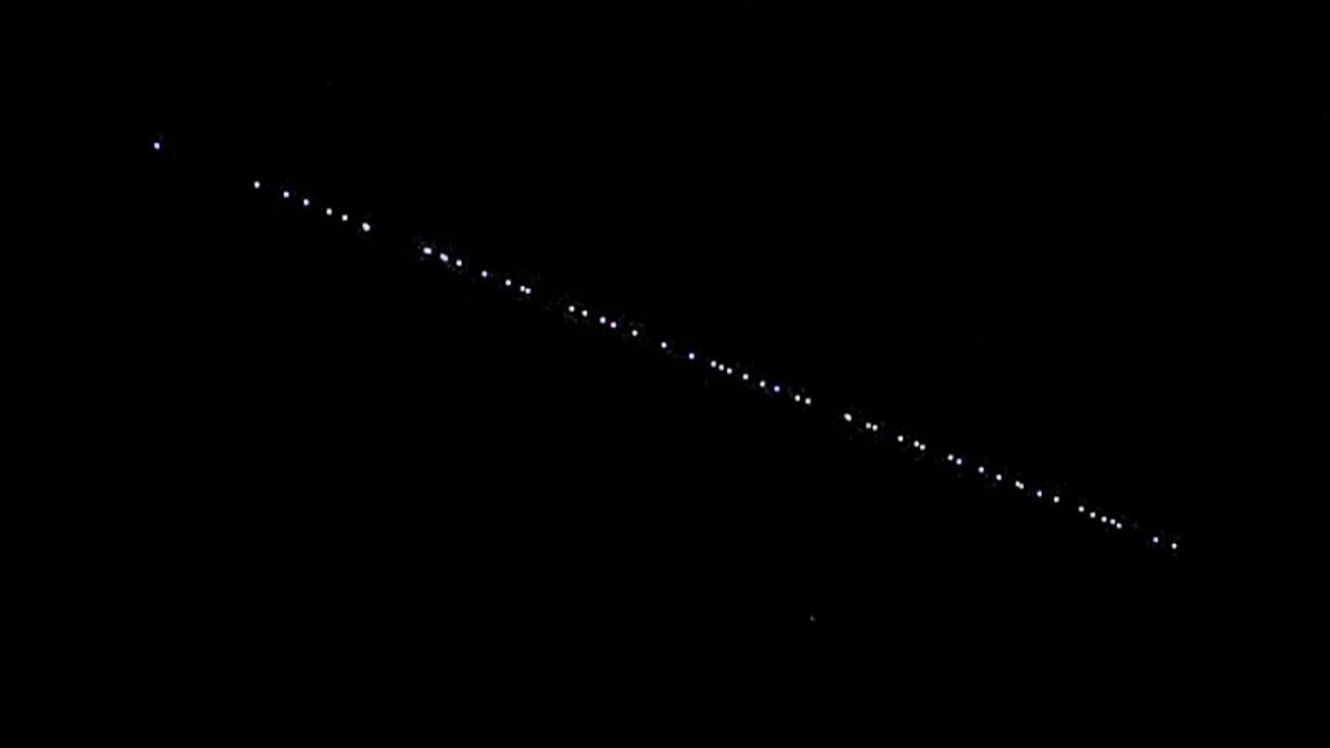 Η εντυπωσιακή «παρέλαση» των δορυφόρων Starlink στον ουρανό της Κύπρου (vid)