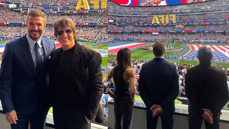 Victoria και David Beckham: Δίπλα στον Tom Cruise στο Μουντιάλ