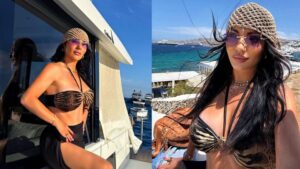 «Όταν λάμπεις, ενοχλείς»: Οι νέες σέξι φωτογραφίες της Πόπης Μαλλιωτάκη από τη Μύκονο