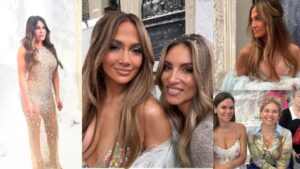 Celia Kritharioti: Γκίλφοϊλ, Πατέρα και Jennifer Lopez στο fashion show της Ελληνίδας σχεδιάστριας στο Παρίσι