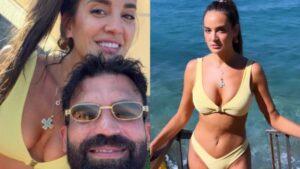 Ρία Ελληνίδου: Η στιγμή που κοιμάται στην αγκαλιά του Δημήτρη Αλεξάνδρου – Νέες φωτογραφίες από τις διακοπές τους