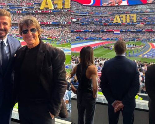 Victoria και David Beckham: Δίπλα στον Tom Cruise στο Μουντιάλ