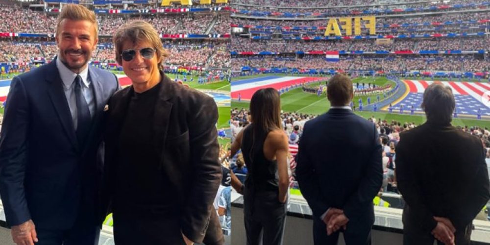 Victoria και David Beckham: Δίπλα στον Tom Cruise στο Μουντιάλ
