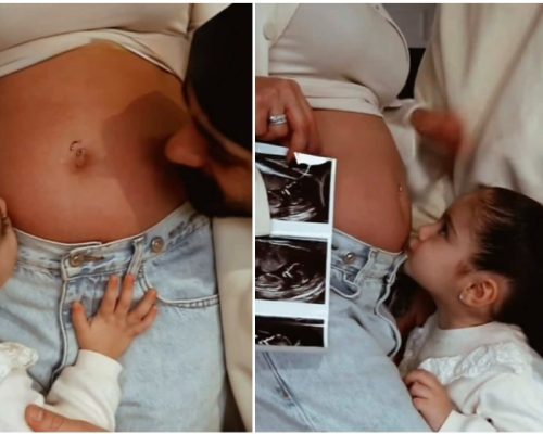 Γνωστη Κύπρια αποκάλυψε την εγκυμοσύνη της με την κόρη της να κρατάει το υπερηχογράφημα [βίντεο]