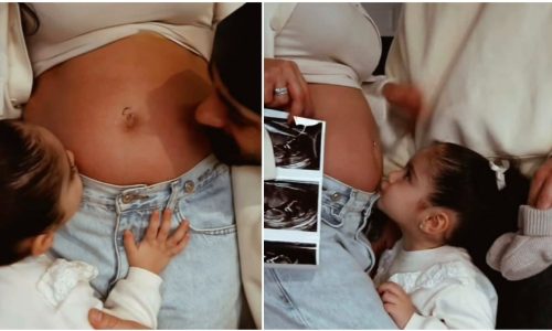 Γνωστη Κύπρια αποκάλυψε την εγκυμοσύνη της με την κόρη της να κρατάει το υπερηχογράφημα [βίντεο]