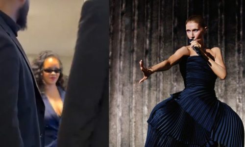 Rihanna: Η εμφάνιση στη συναυλία της Celine Dion στο Παρίσι
