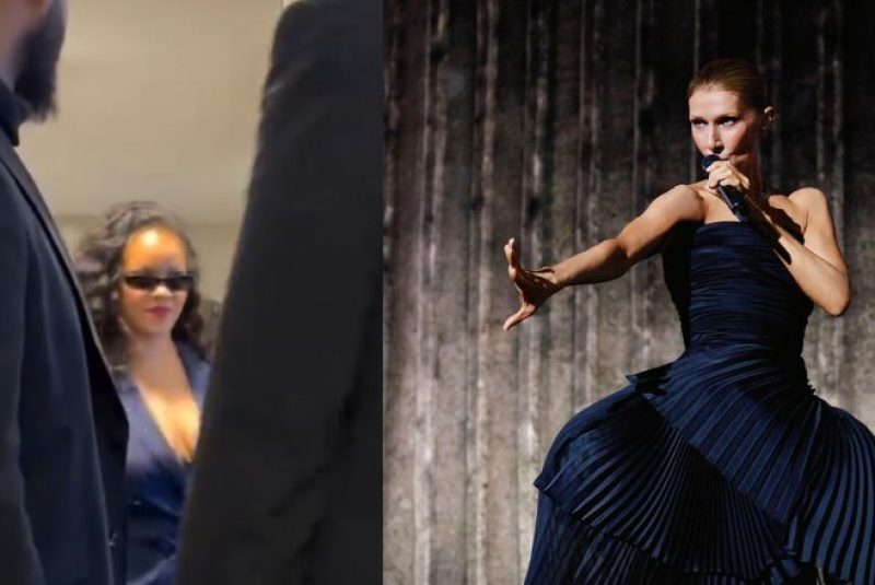Rihanna: Η εμφάνιση στη συναυλία της Celine Dion στο Παρίσι