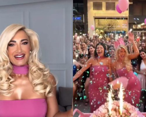 Ιωάννα Τούνη: Σάλος στο λαμπερό πάρτι για τα 8 χρόνια της εταιρίας της – Μαγνήτισε βλέμματα το στενό ροζ φόρεμά της