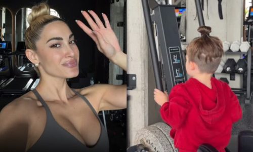 Ιωάννα Τούνη: Στο γυμναστήριο με τον μικρό Πάρη – Σκαρφάλωσε σε όλα τα όργανα