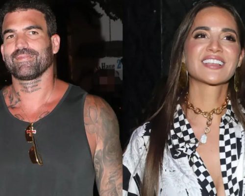 Δημήτρης Αλεξάνδρου – Ρία Ελληνίδου: Μαζί στο γήπεδο για να παρακολουθήσουν τον Ολυμπιακό (Φωτό)