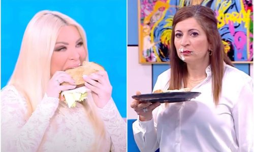 Η Αρτεμίου “έφαγε” την Καινούργιου: Το σάντουιτς που έγινε viral και το…(Δείτε το βίντεο)