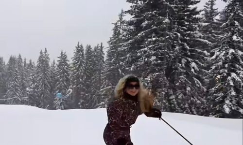 Antigoni: «Πάγωσε» την Ευρώπη με τις ικανότητές της στο σκι – Το «Jalla» στα χιόνια έγινε viral! (Βίντεο)