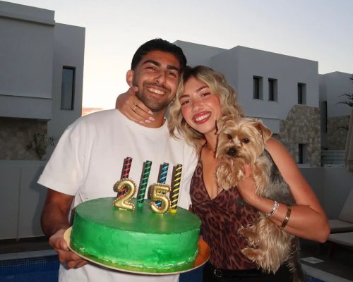 Ανδρόνικος Κακουλλής: Full in love στο party των 25ων γενεθλίων του – Η δημόσια εξομολόγηση της συντρόφου του (Δείτε φωτογραφίες)