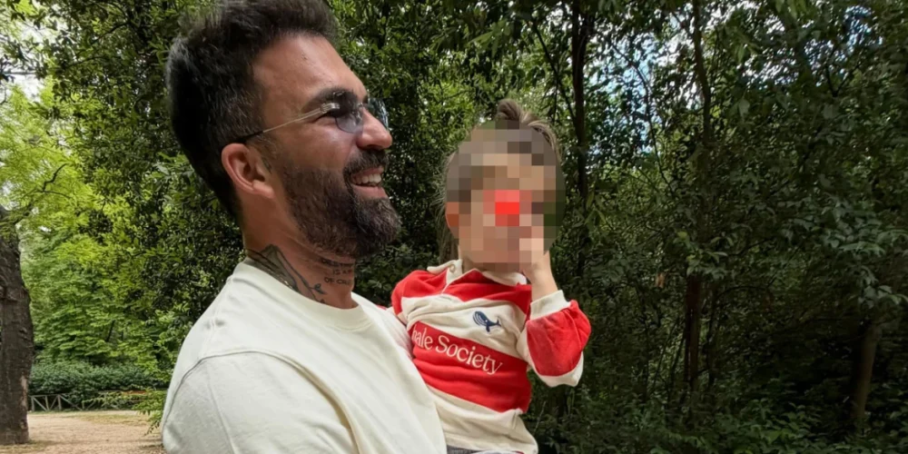 Ο Δημήτρης Αλεξάνδρου φωτογραφίζεται με τον γιο του: Στο τέλος της ημέρας, αυτός είναι όλος μου ο κόσμος, γράφει