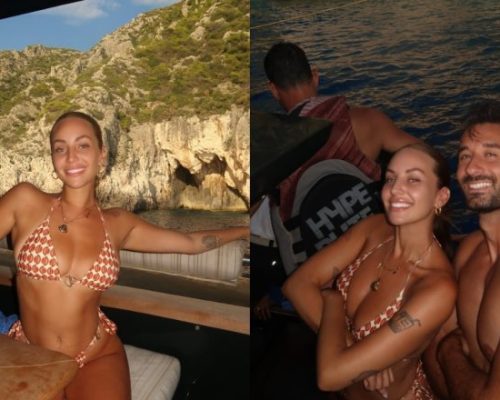 Ανδρομάχη: Καλοκαιρινή απόδραση στο Ιόνιο με μελαχρινό άντρα! Οι πρώτες φωτογραφίες
