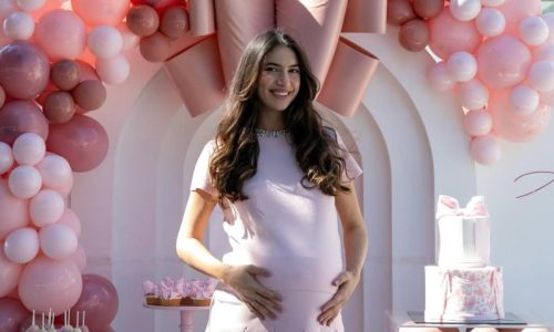 Το παραμυθένιο baby shower της Άννας Πρέλεβιτς λίγο πριν γίνει μητέρα