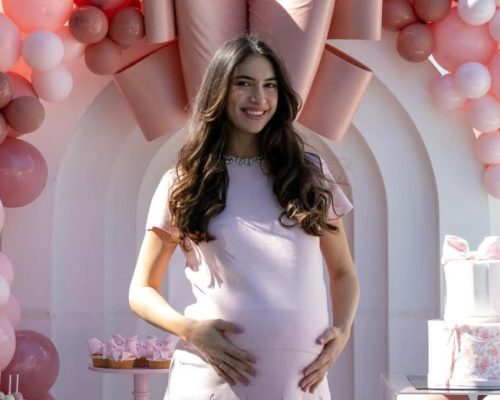 Το παραμυθένιο baby shower της Άννας Πρέλεβιτς λίγο πριν γίνει μητέρα