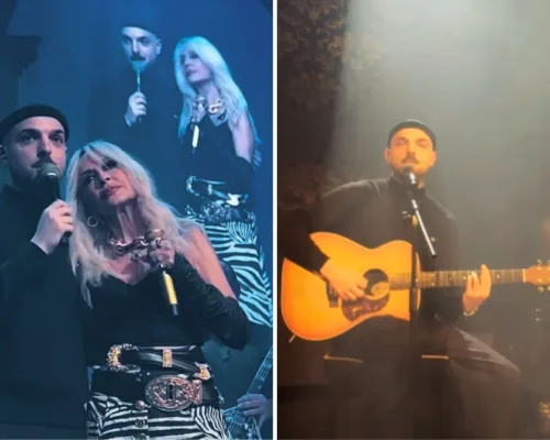 Η Άννα Βίσση ανέβασε τον Apon στην σκηνή του Hotel Ermou: Η στιγμή που ξεσήκωσε το κοινό – Η ιδιαίτερη πρόταση της τραγουδίστριας (Βίντεο)