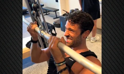 Ο Κωνσταντίνος Αργυρός ανέβασε βίντεο από το γυμναστήριο, η προπόνηση που έκανε