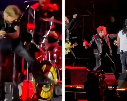 Guns N’ Roses: Ο Axl Rose σε κρίση οργής – Τεχνικό πρόβλημα τον έκανε να τα σπάσει όλα στη σκηνή (Βίντεο)