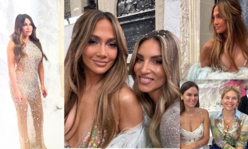 Celia Kritharioti: Γκίλφοϊλ, Πατέρα και Jennifer Lopez στο fashion show της Ελληνίδας σχεδιάστριας στο Παρίσι