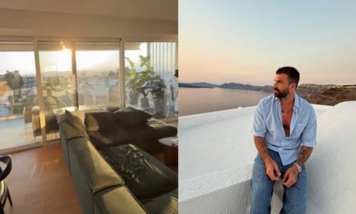 Δημήτρης Αλεξάνδρου: Δείτε το υπέροχο σπίτι του που έχει θέα όλη την Αθήνα – Βίντεο