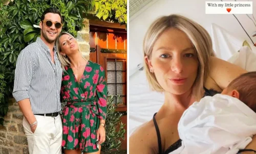 Ελένη Χαμπέρη: Το τρυφερό στιγμιότυπο με τη νεογέννητη κόρη της που συγκίνησε τους followers της