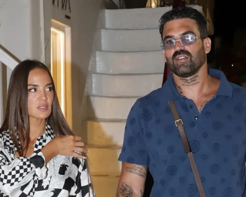 Ρία Ελληνίδου: Η βόλτα με τον Δημήτρη Αλεξάνδρου στη Μύκονο, δείτε φωτογραφίες