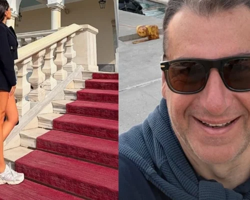 Λιάγκας – Αντωνά: Τα πρώτα καρέ από το Πάσχα τους στην Τήνο