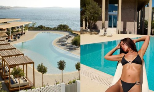 Η Ελένη Φουρέιρα μάς δείχνει το υπερπολυτελές resort που μένει στην Πάρο – Πόσο κοστίζει η βραδιά;