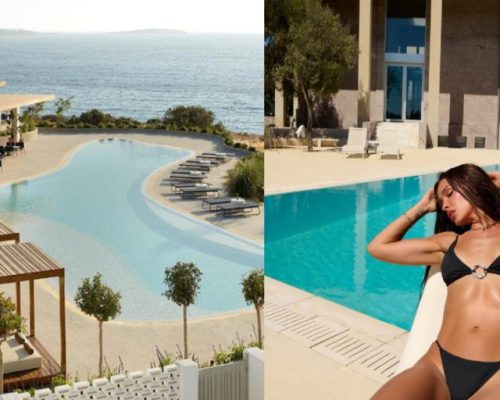 Η Ελένη Φουρέιρα μάς δείχνει το υπερπολυτελές resort που μένει στην Πάρο – Πόσο κοστίζει η βραδιά;