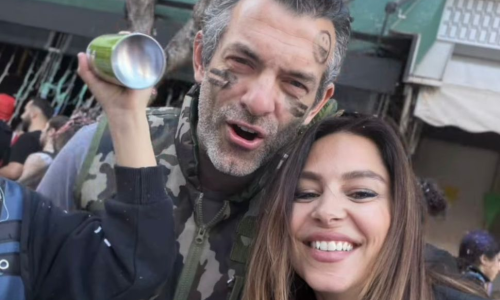 Κωνσταντίνα Ευριπίδου: Στο καρναβάλι Λεμεσού με τον Φίλιππο Μιχόπουλο (Δείτε φωτογραφίες και βίντεο)