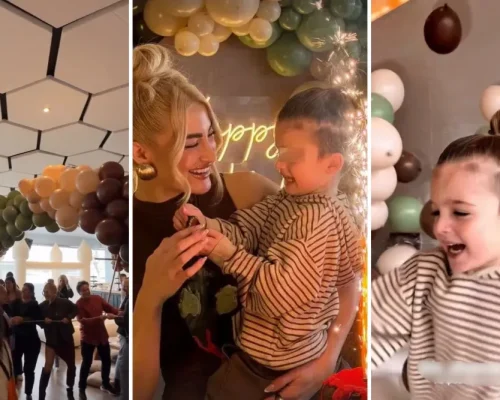Ιωάννα Τούνη: Έκανε το πάρτι γενεθλίων του γιου της μετά την περιπέτεια υγείας του – Οι πρώτες εικόνες