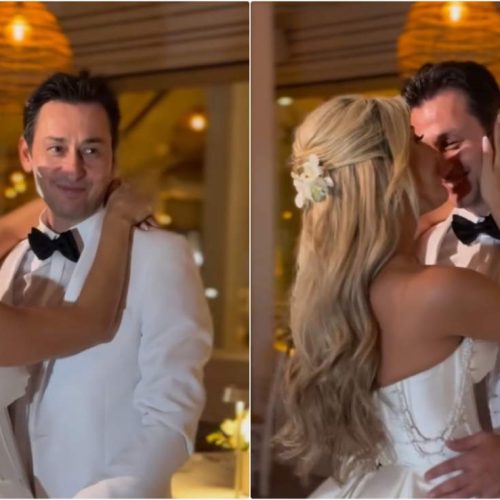 Πάνος Καλίδης – Λεάννα Μάρκογλου: Παντρεύτηκαν μετά από 20 χρόνια σχέσης και τρία παιδιά!