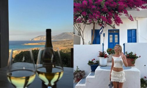 Γαρυφαλλιά Καληφώνη – Χρήστος Μάστορας: Ρομαντικές διακοπές στα Κουφονήσια