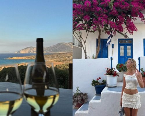 Γαρυφαλλιά Καληφώνη – Χρήστος Μάστορας: Ρομαντικές διακοπές στα Κουφονήσια