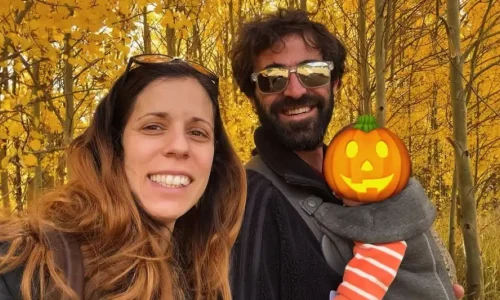 Κατερίνα Στεφανίδη: Στην Νέα Υόρκη με τον επτά μηνών γιο και τον σύζυγό της με αφορμή τον πρώτο της αγώνα (Εικόνες)