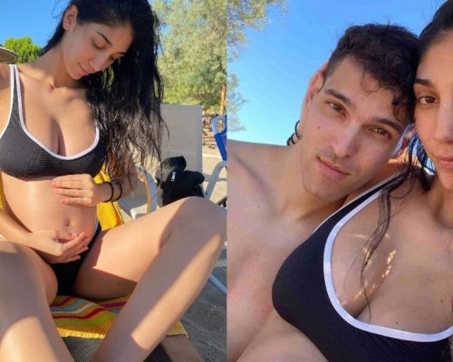 Παρασκευή Κερασιώτη: Εντυπωσιάζει στην παραλία με φουσκωμένη κοιλιά – Μαζί της και ο αγαπημένος της