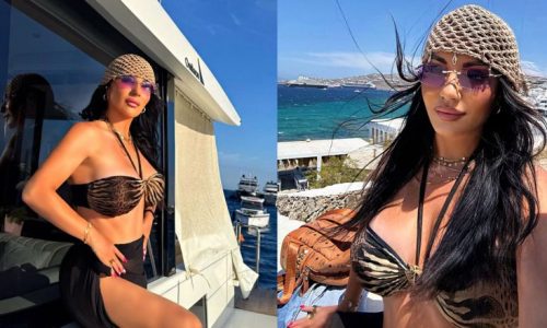 «Όταν λάμπεις, ενοχλείς»: Οι νέες σέξι φωτογραφίες της Πόπης Μαλλιωτάκη από τη Μύκονο