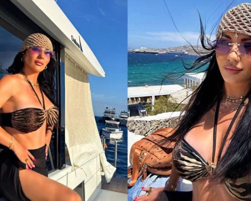 «Όταν λάμπεις, ενοχλείς»: Οι νέες σέξι φωτογραφίες της Πόπης Μαλλιωτάκη από τη Μύκονο
