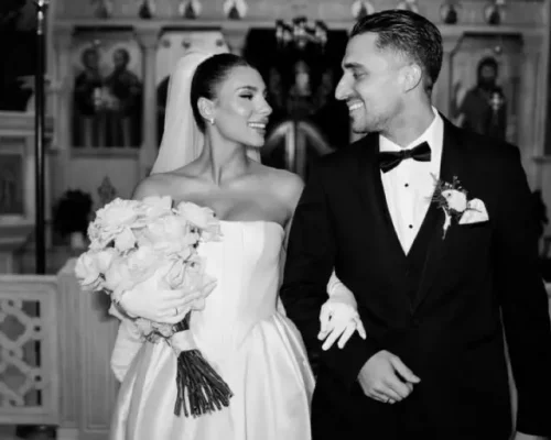 Ρουμελιώτη & Κατσούλης: Το επίσημο βίντεο του γάμου τους – Η άφιξη της νύφης και η συγκίνηση του γαμπρού