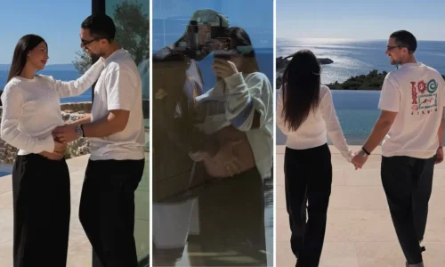 Σάκης Κατσούλης και Μαριαλένα Ρουμελιώτη: Το τελευταίο ρομαντικό τριήμερο πριν γίνουν γονείς (Εικόνες)