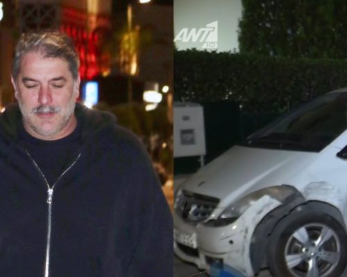 Βασίλης Μπισμπίκης: Πρώτες εικόνες από το σημείο της σύγκρουσης στη Φιλοθέη (Βίντεο)