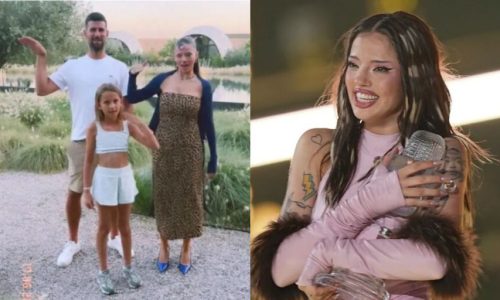 Από τη Eurovision στα MAD: Η Ντάρα χορεύει με τον Τζόκοβιτς και την κόρη του